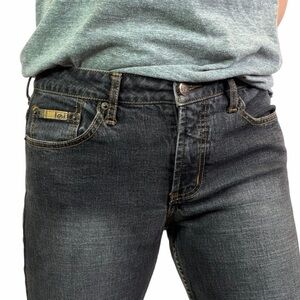 Y2K 2000s LEI Life Energy Intelligence Juniors Jeans Size 9 Boot Cut